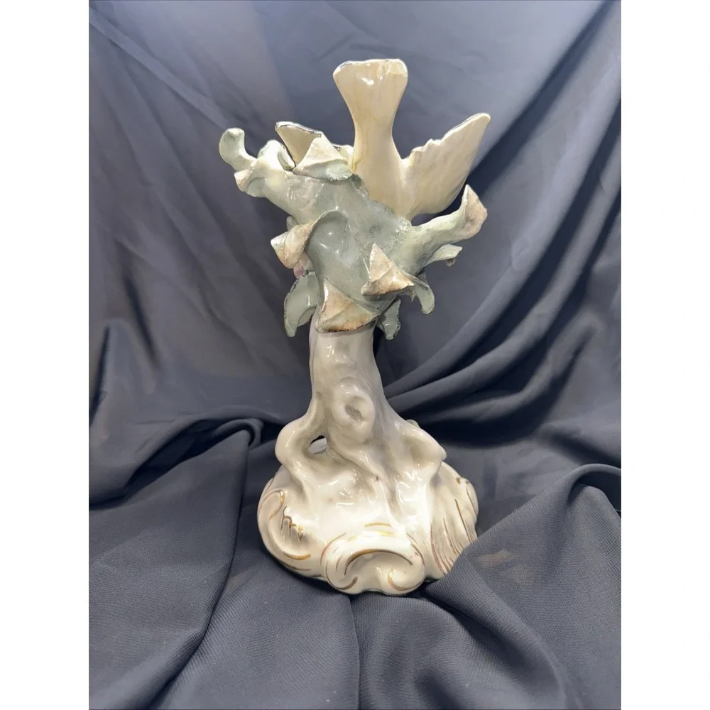Vintage 1940s Signed Cordey 6023 Porcelain Bird Figurine 9